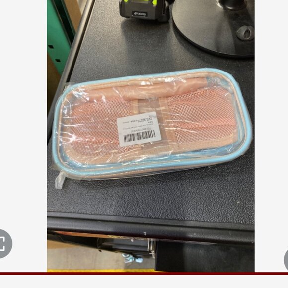 Clear Makeup Bag, Portable Makeup Storage Organizer Cosmetic Bag, Travel - Picture 2 of 9